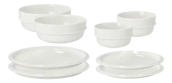 Zone Denmark Servies Eau Offwhite Porcelain (Set van 8) Outlet