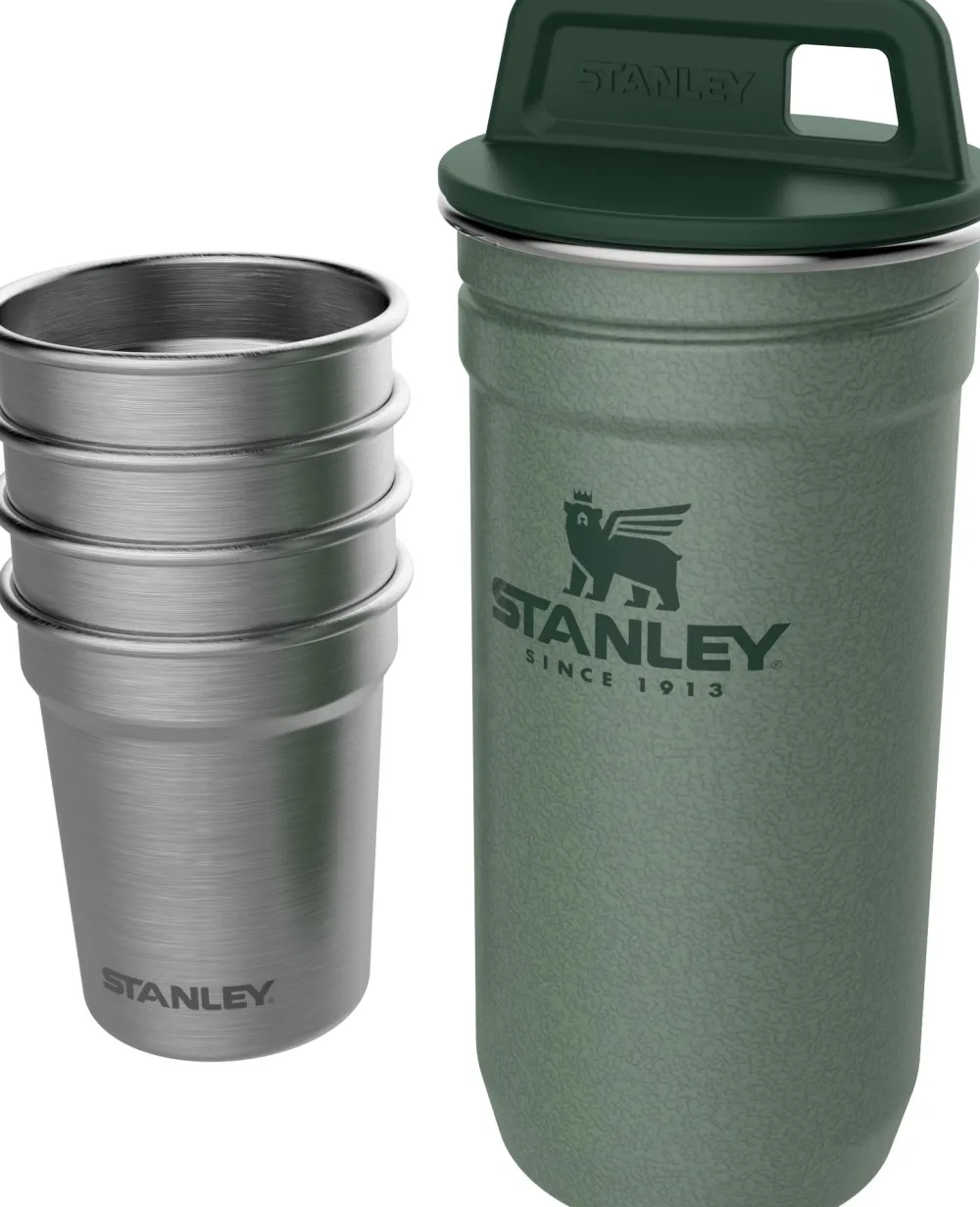 Stanley PMI Shotglaasjesset Stanley Adventure Hammertone Green (5-delig) New