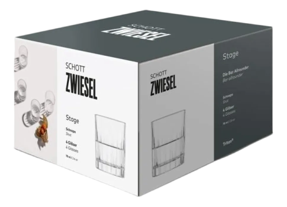 Shotglas Schott Zwiesel Stage 78 ml (Set van 4)