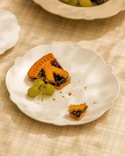 Side Plate Alessi Dressed En Plein Air White 20,5 cm (Set van 4)