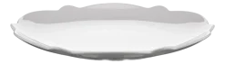 Side Plate Alessi Dressed White Porcelain 20,5 cm (Set van 4)