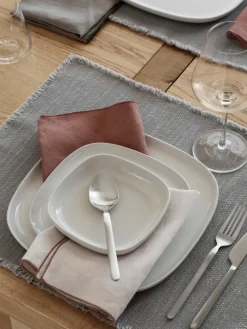 Blomus Side Plate Vahlo Moonbeam 15 cm Clearance