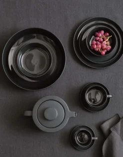 Side Plate Marc O'Polo Moments Anthracite 21,5 cm (Set van 4)