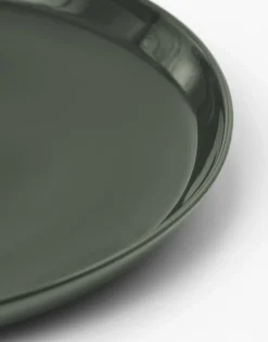 Marc O'Polo Side Plate Moments Olive Green 21,5 cm (4-Delig) Outlet