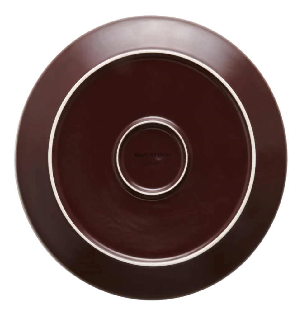 Side Plate Marc O'Polo Moments Earth Brown 21,5 cm (Set van 4)