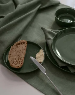 Side Plate Marc O'Polo Moments Olive Green 21,5 cm (Set van 4)