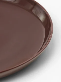 Marc O'Polo Side Plate Moments Earth Brown 17 cm (Set van 4) Online