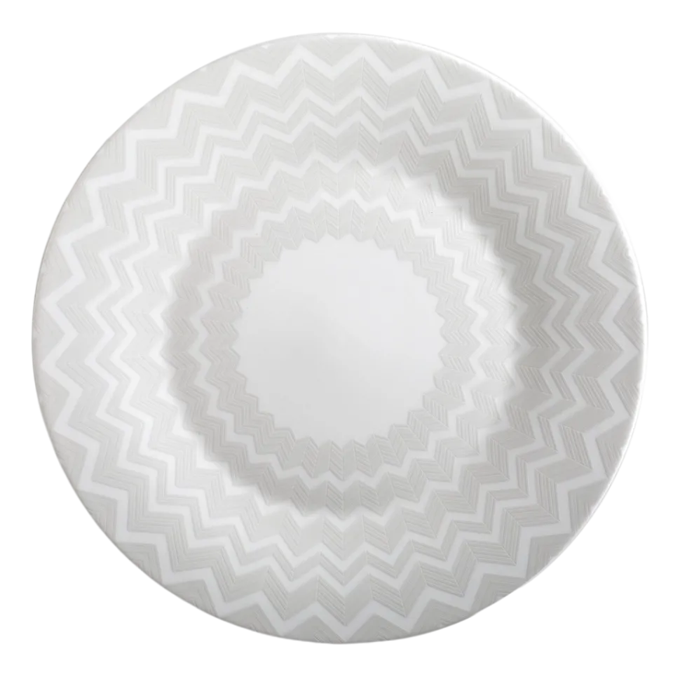 Side Plate Missoni Zig Zag White 15,5 cm (Set van 6)