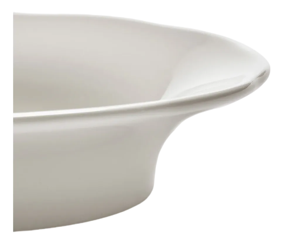 Side Plate Serax High M White Silhouette 15 cm