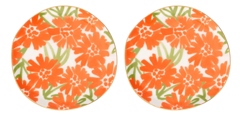 Side Plate Urban Nature Culture Good Morning Carrot 12 cm (Set van 2)