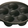 Slakkenpan Staub Specialities Zwart 14 cm