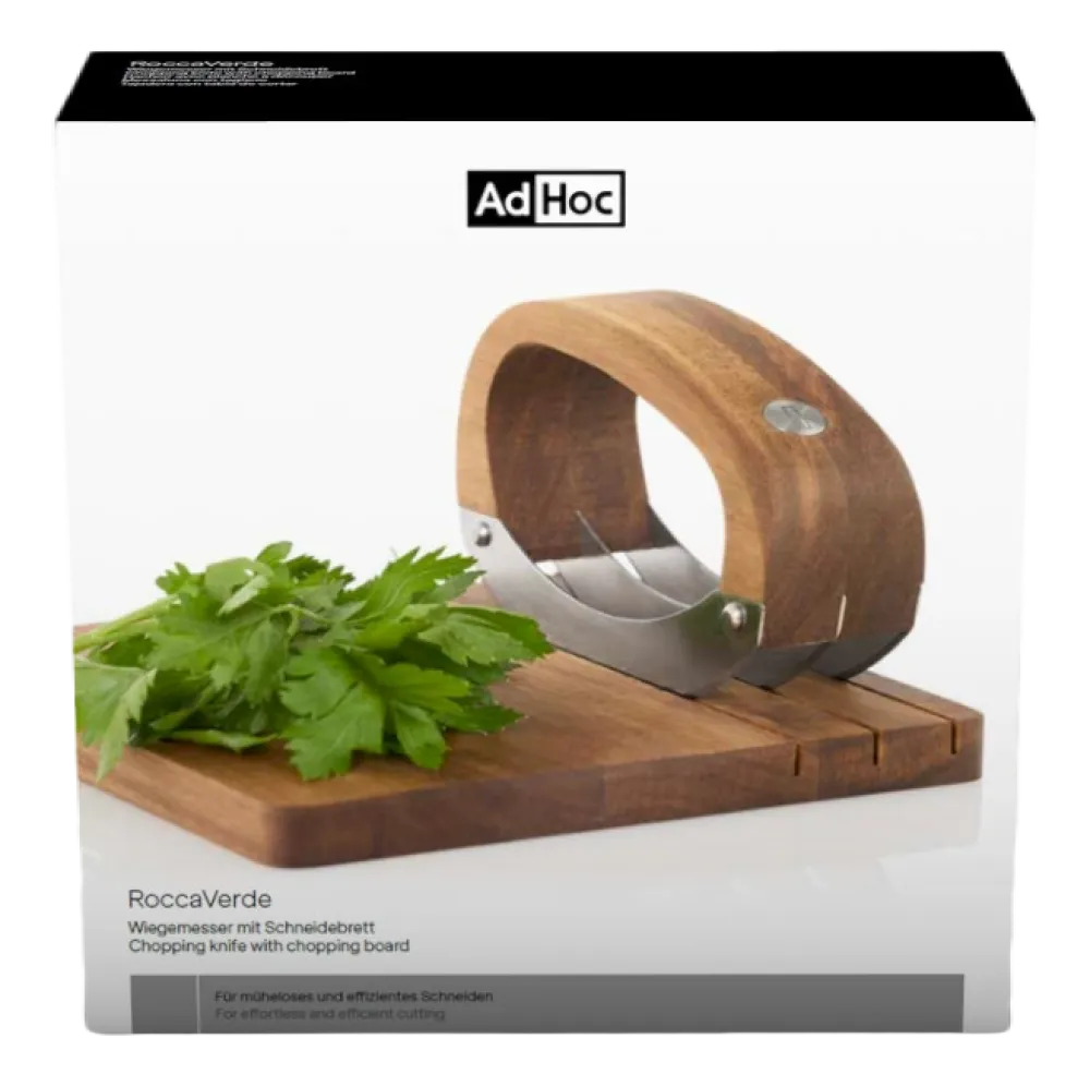 AdHoc Snijmes Met Snijplank RoccaVerde Discount