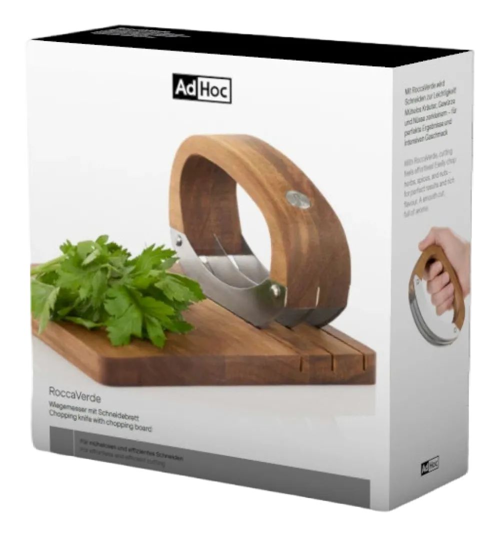 AdHoc Snijmes Met Snijplank RoccaVerde Discount