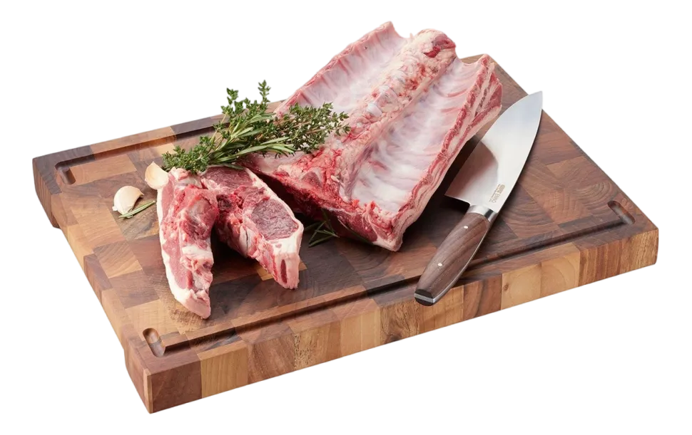 Snijplank Gefu Hakblok Enno Walnoot Bruin