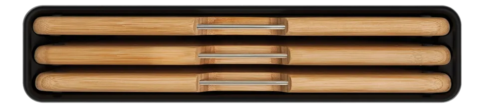 Snijplank Joseph Joseph Folio Steel Bamboo (3-delig)