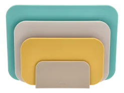 Snijplank Rosti set Choptima Ocean 35,5 x 26,5 cm (Set van 3 + houder)