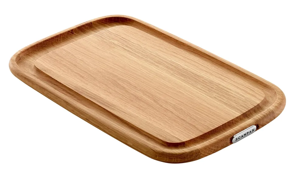 Snijplank Scanpan Maitre D' Carving Board Oak 49,5 x 30 cm