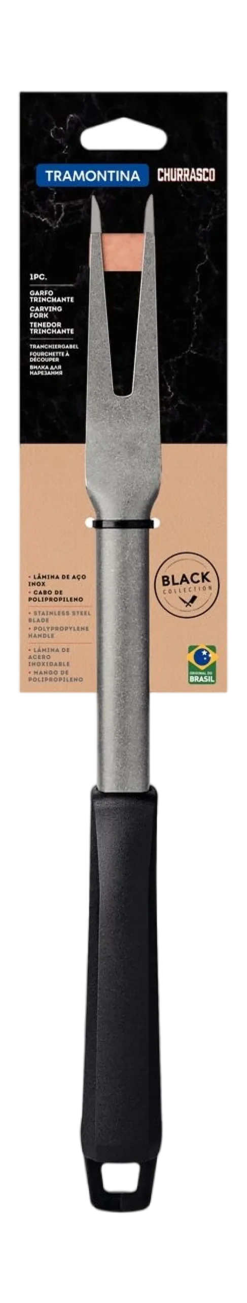 Snijvork Tramontina Churrasco Black