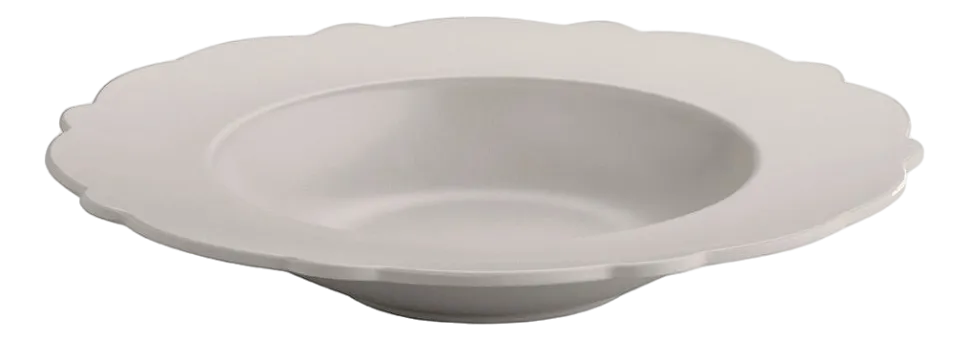 Soepbord Alessi Dressed En Plein Air Light Grey 23,3 cm (Set van 4)