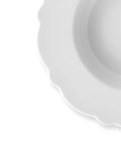Alessi Soepbord Dressed White Porcelain 23,3 cm (Set van 4) New