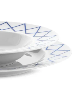 Alessi Soepbord My Beautiful China White 23 cm (Set van 4) Discount