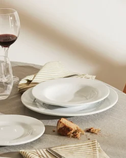 Soepbord Alessi PlateBowlCup White Porcelain 22 cm (Set van 4)