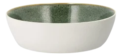 Bitz Soepkom Gastro White / Green 18 cm (Set van 6) Clearance