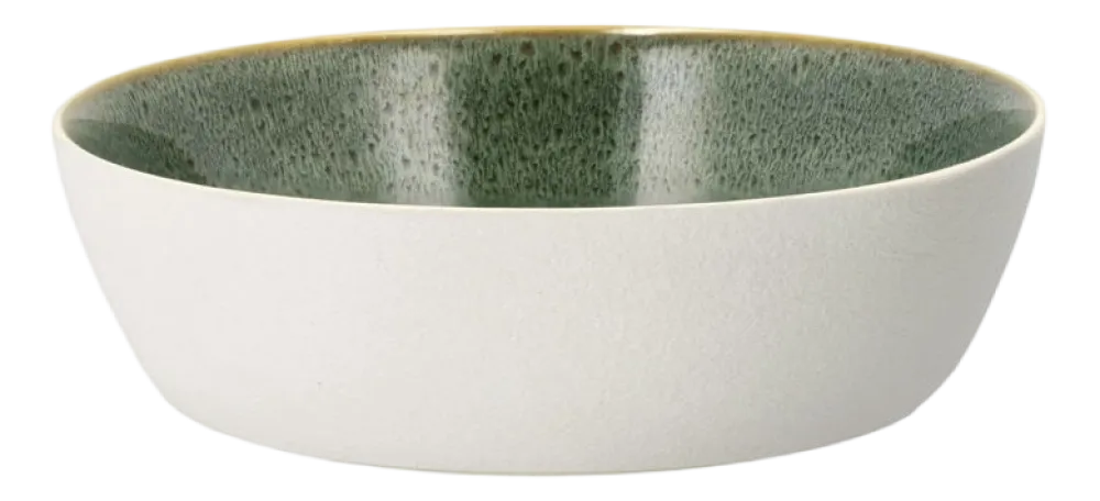 Bitz Soepkom Gastro White / Green 18 cm (Set van 6) Clearance