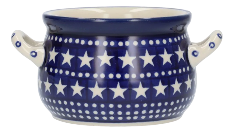 Soepkom Bunzlau Castle Blue Stars (360 ml)