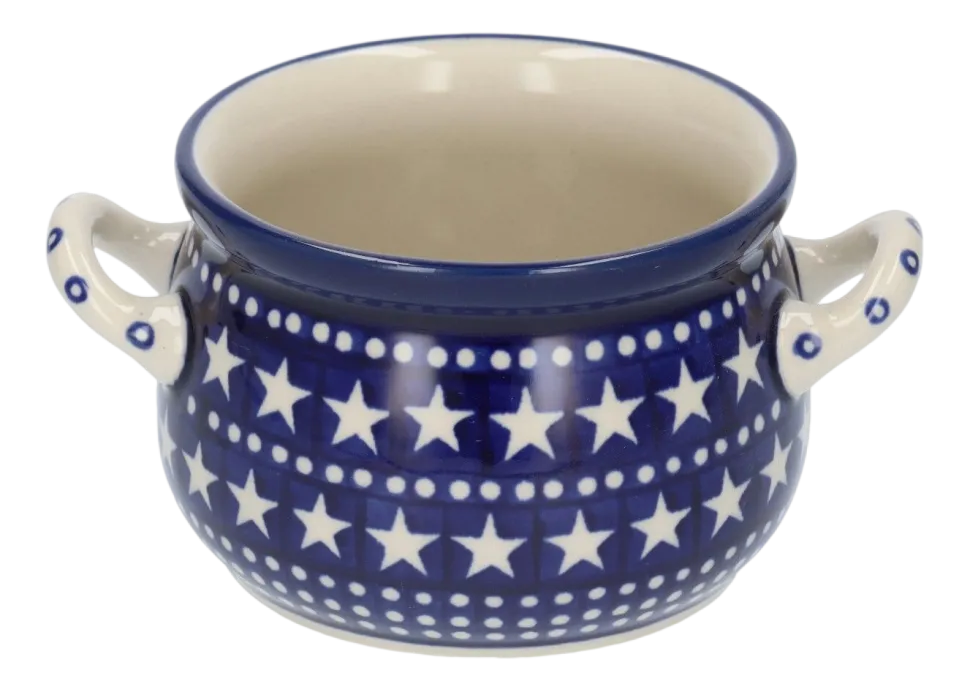 Soepkom Bunzlau Castle Blue Stars (360 ml)