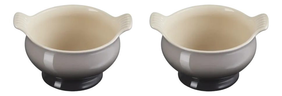 Soepkom Le Creuset Heritage Flint (Set van 2)