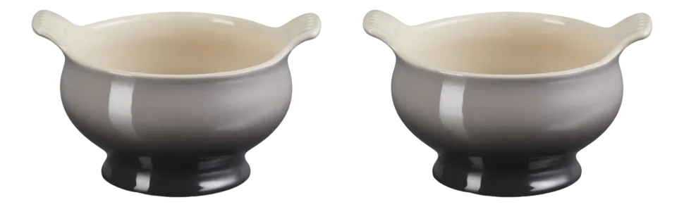 Soepkom Le Creuset Heritage Flint (Set van 2)