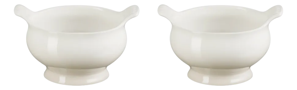 Soepkom Le Creuset Heritage Meringue (Set van 2)
