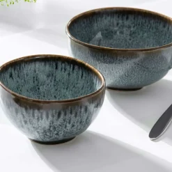 Like by Villeroy & Boch Soepkom Villeroy & Boch Lave Blauw (Set van 4) New