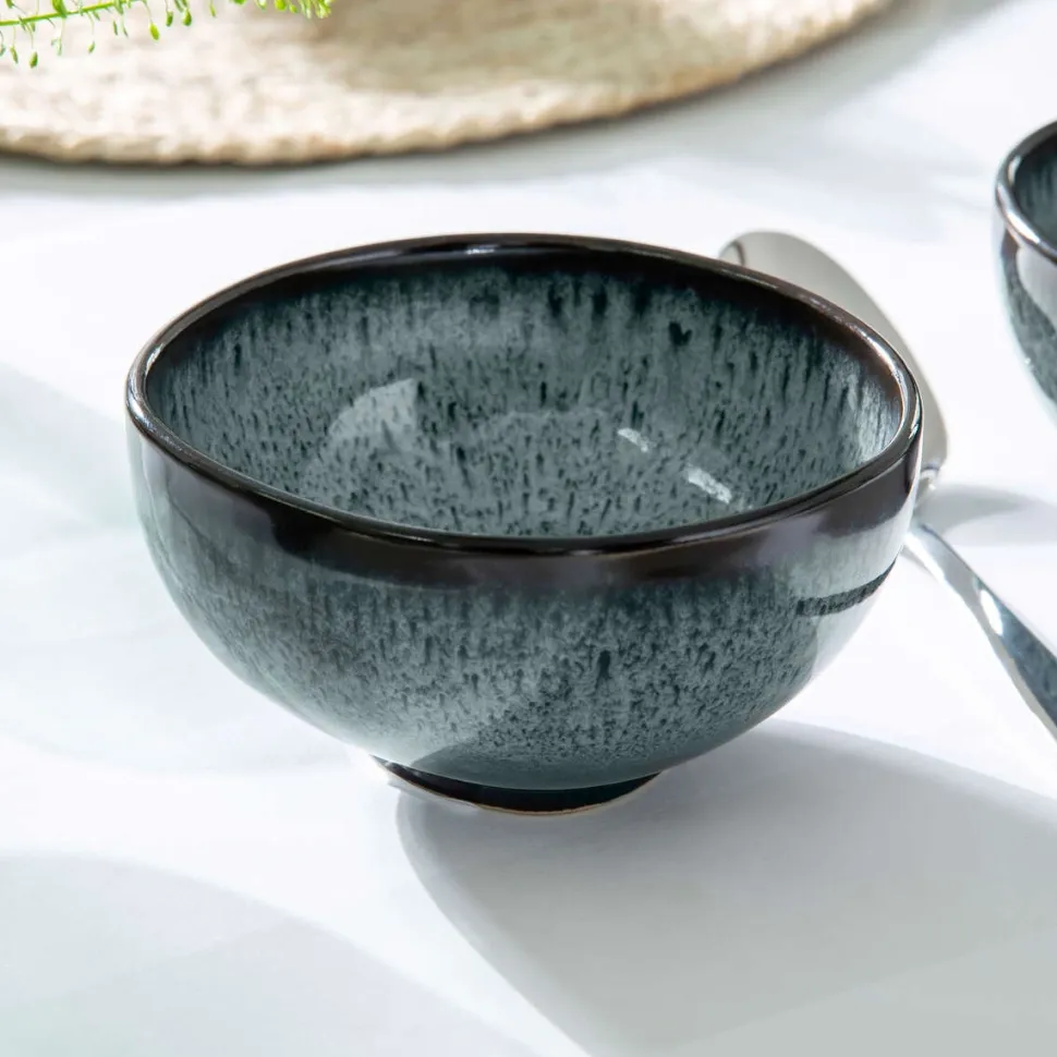 Soepkom Villeroy & Boch Lave Grijs (Set van 4)