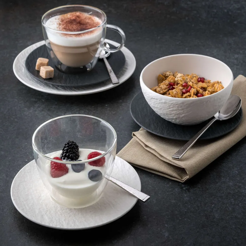Villeroy & Boch Soepkom Manufacture Rock Wit (4-delig) New