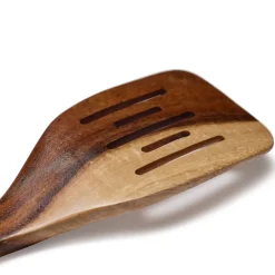 Dutchdeluxes Spatel Wooden Skimmer Utensil Acacia Hot