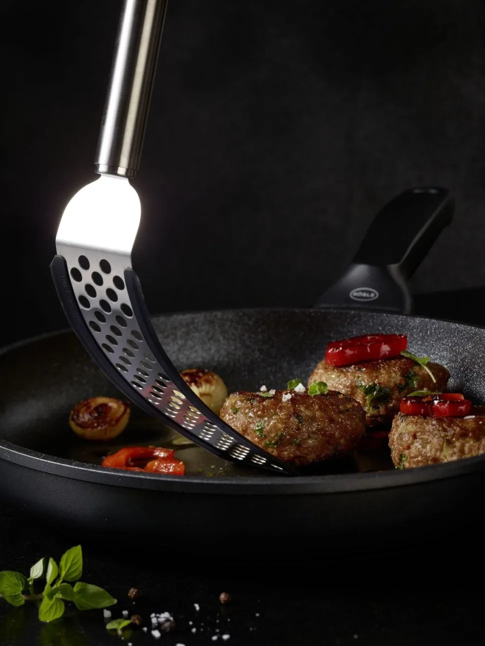 Spatel Extra Flexibel Rösle Keuken Zilver 32,5 cm