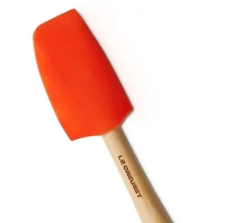 Spatel Le Creuset Silicone Premium Klein Oranjerood
