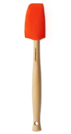 Spatel Le Creuset Silicone Premium Klein Oranjerood