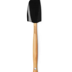 Le Creuset Spatel Silicone Premium Medium Ebbenzwart Hot
