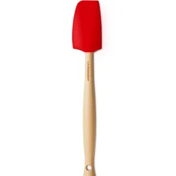 Spatel Le Creuset Silicone Premium Klein Kersenrood