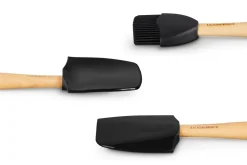 Le Creuset Spatelset Silicone Premium Zwart (3-Delig) Clearance
