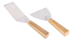 White Fire Spatelset Eiken Handvat (Set van 2) Clearance