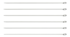 Spiesjes Tramontina Churrasco Zilver 30 cm (Set van 6)