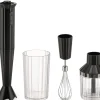 Alessi Staafmixer 4-Delige Set Plisse Black Best