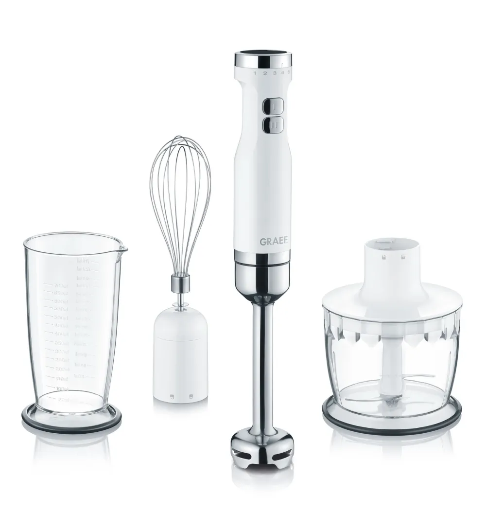 Graef Staafmixer HB501 Wit (4-delig) Discount