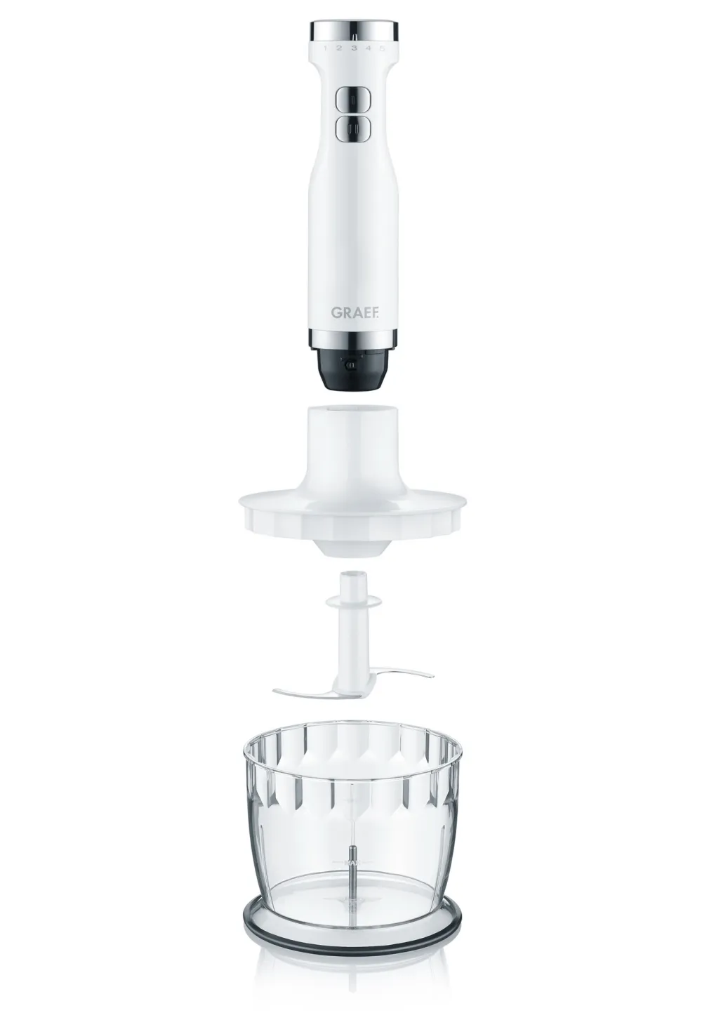 Graef Staafmixer HB501 Wit (4-delig) Discount
