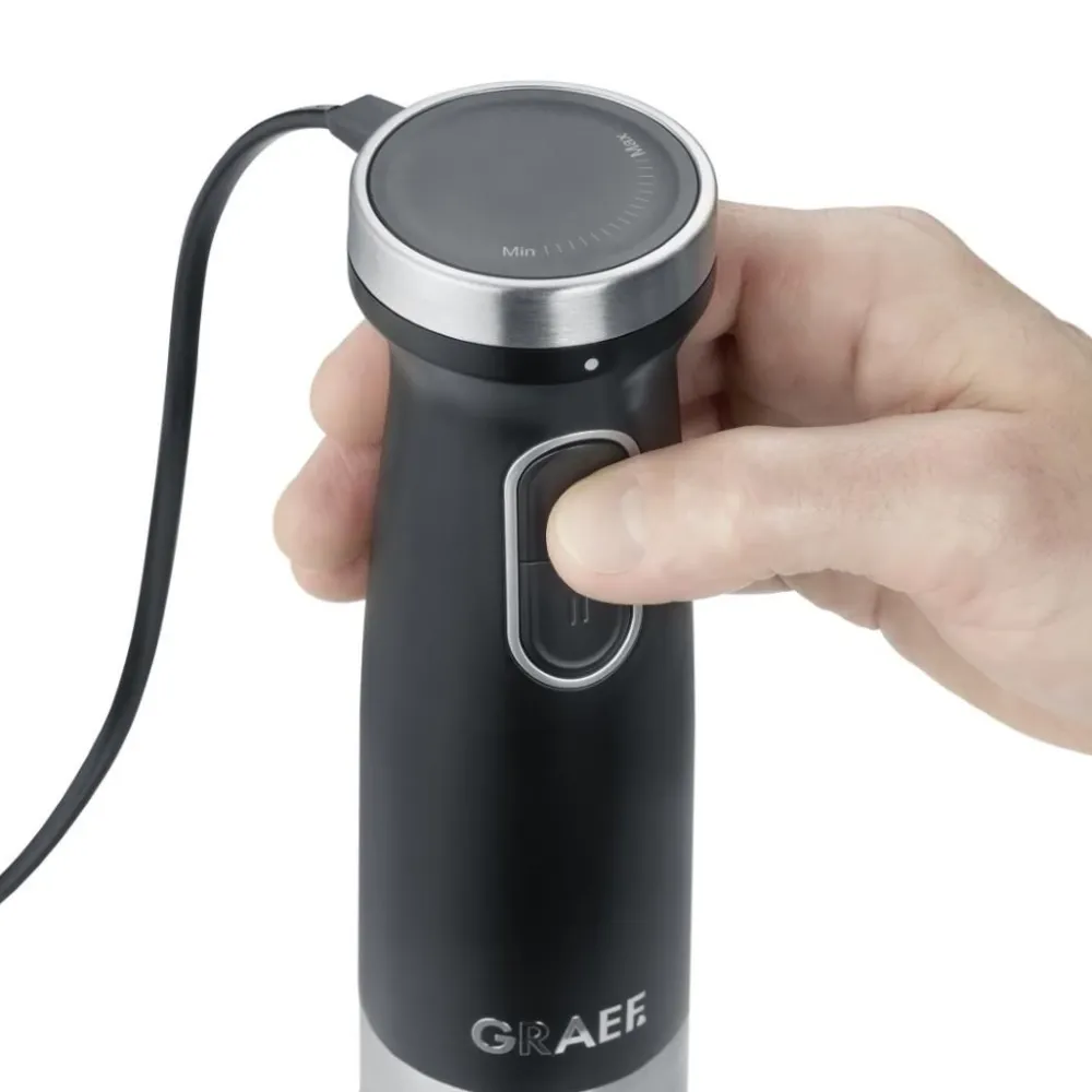 Graef Staafmixer HB602 Zwart Outlet