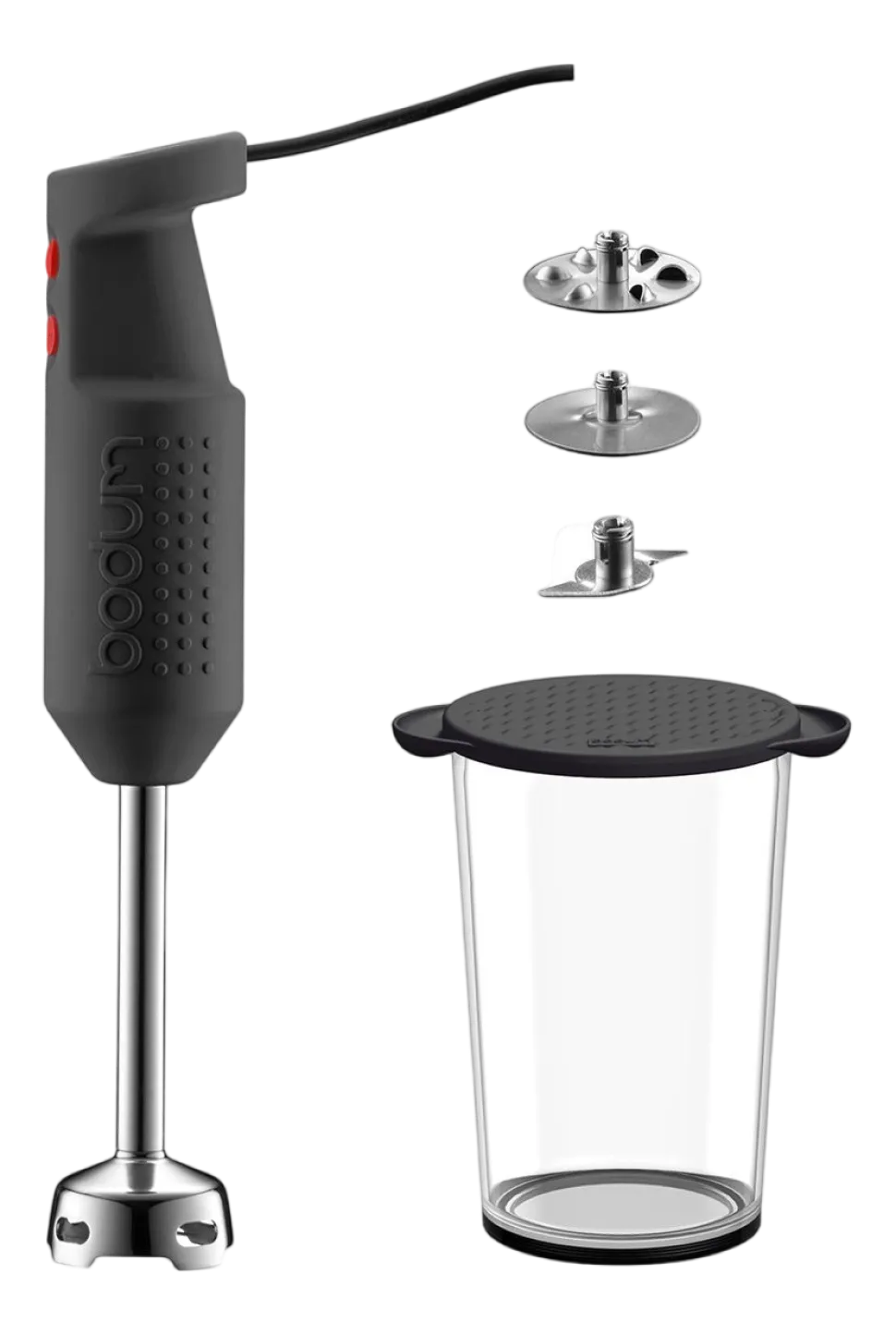 Staafmixer Set Bodum Bistro Elektrisch Met Accessoires 200 W Zwart